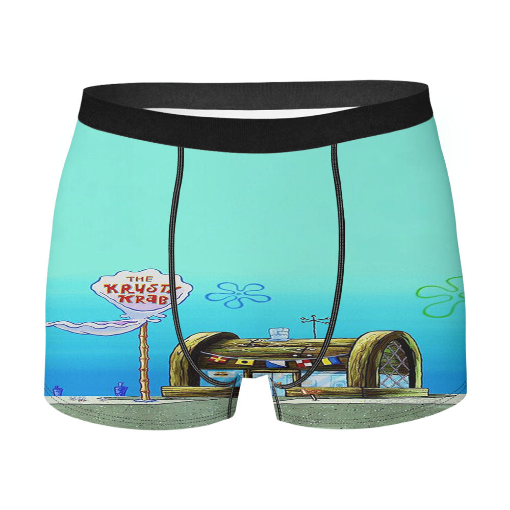 Spongebob Esponja Men'S Boxer Briefs