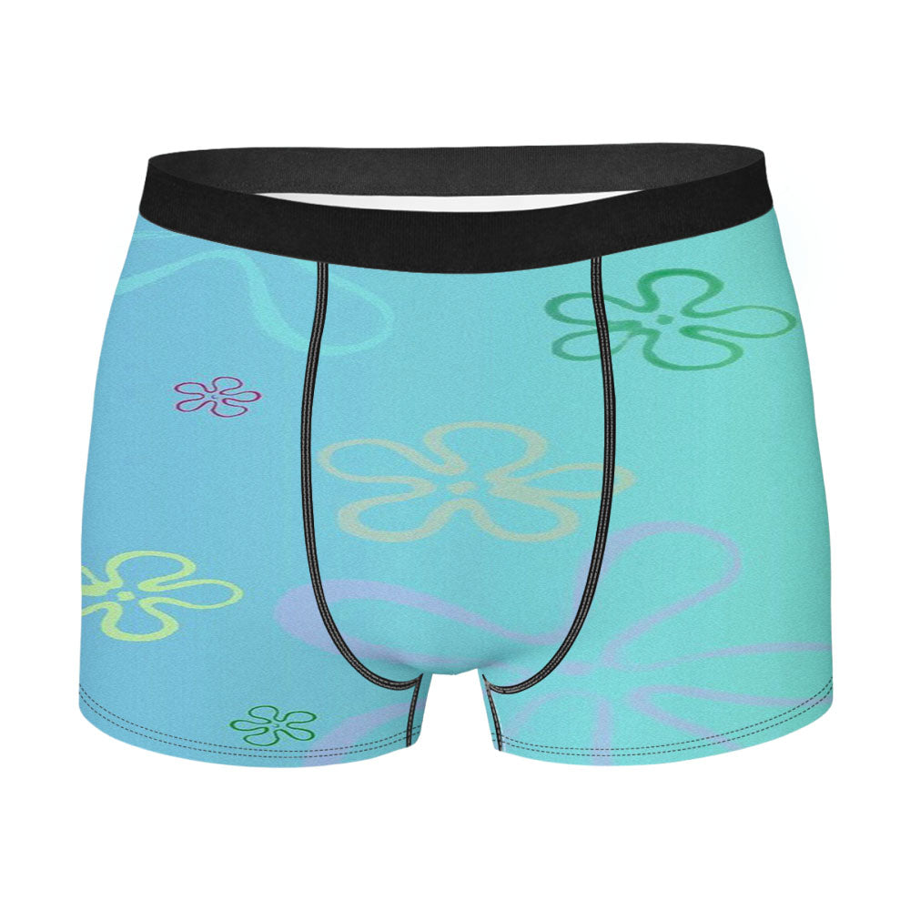 Spongebob Flower Sky Background Men'S Boxer Briefs