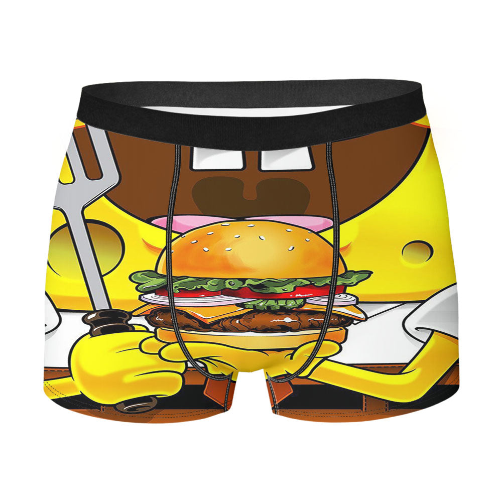 Spongebob Patty Men'S Boxer Briefs