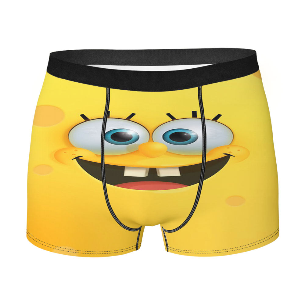Spongebob Yellow Sponge Characters Men'S Boxer Briefs