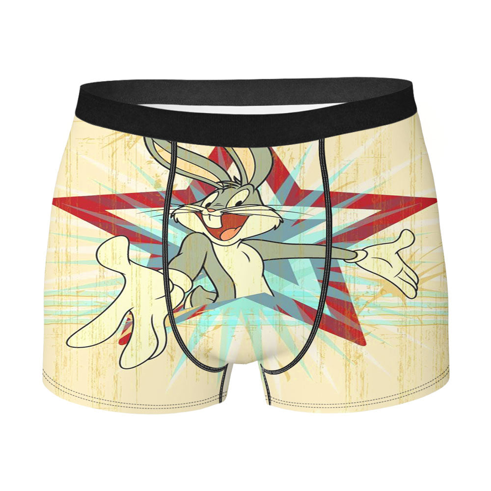 Star Bugs Bunny Men'S Boxer Briefs