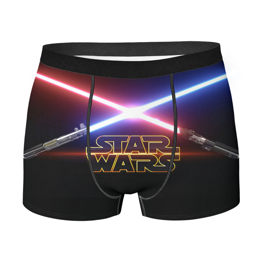 Star Wars Dark Side Vs Light Side Men'S Boxer Briefs