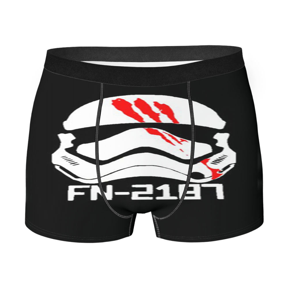 Star Wars Fn 2187 Movies Finn Storm Trooper Graphic Men'S Boxer Briefs