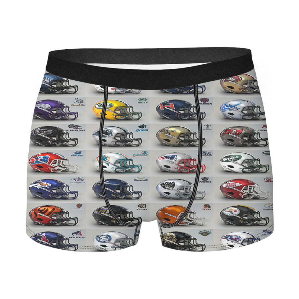 Star Wars Football Nfl Teams Men'S Boxer Briefs