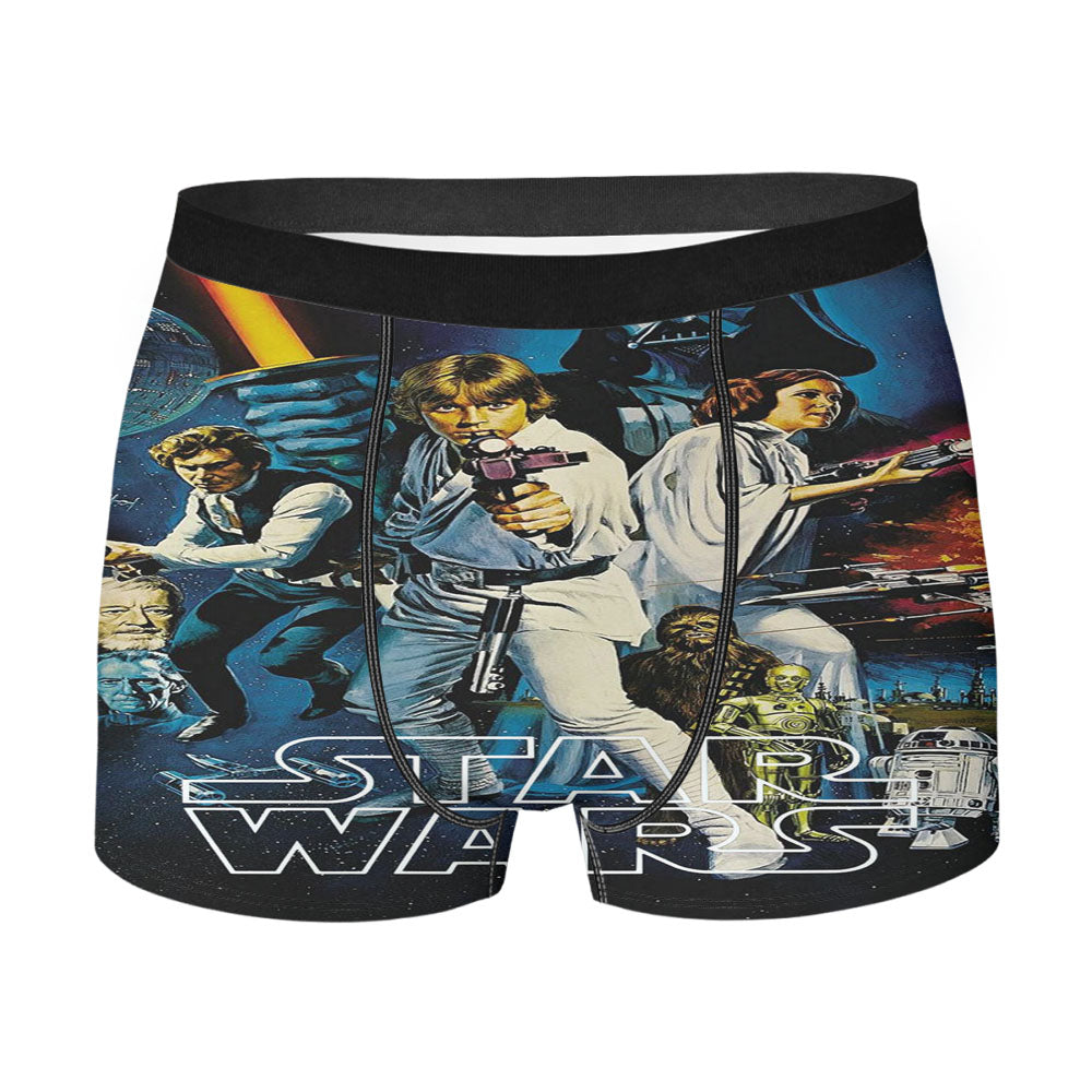 Star Wars Poster 2 Men'S Boxer Briefs