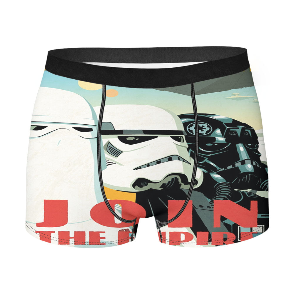 Star Wars Poster 3 Men'S Boxer Briefs