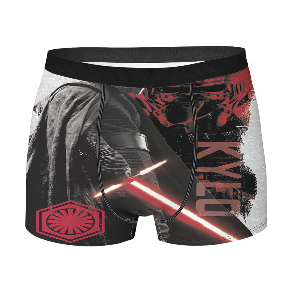 Star Wars Posters Feature The Rise Of Skywalker Kylo Ren Men'S Boxer Briefs