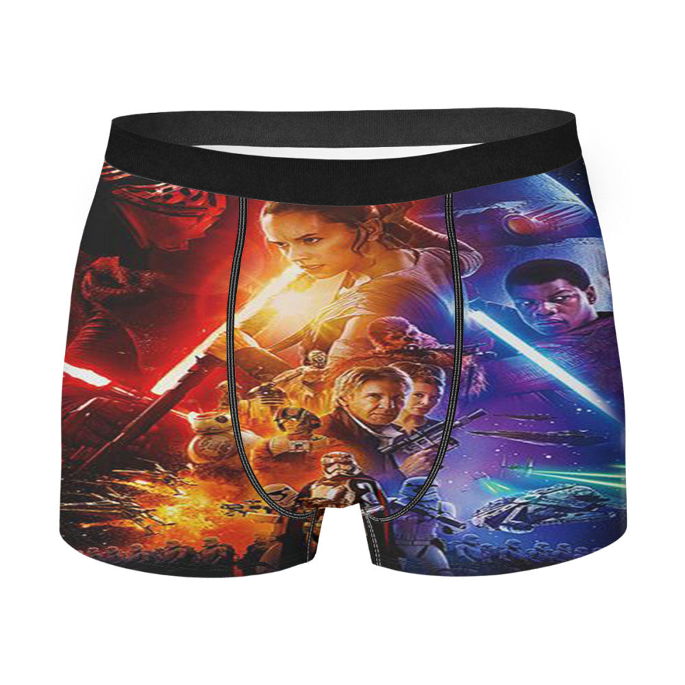 Star Wars The Force Awakens Cover Men'S Boxer Briefs