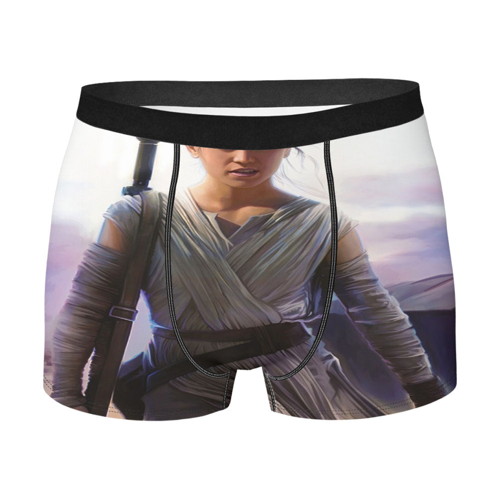 Star Wars The Force Awakens Rey Men'S Boxer Briefs