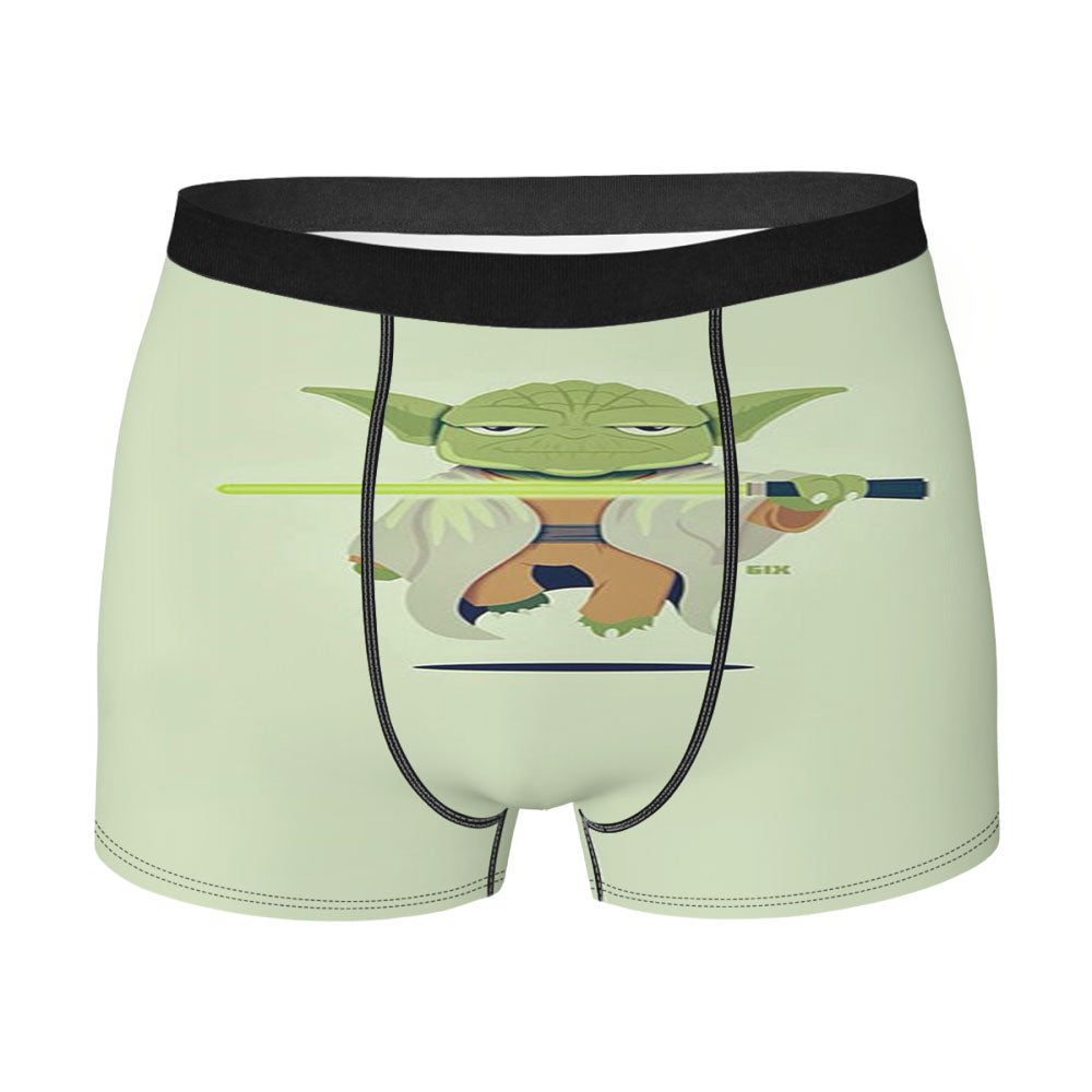 Star Wars Yoda Cartoon Men'S Boxer Briefs