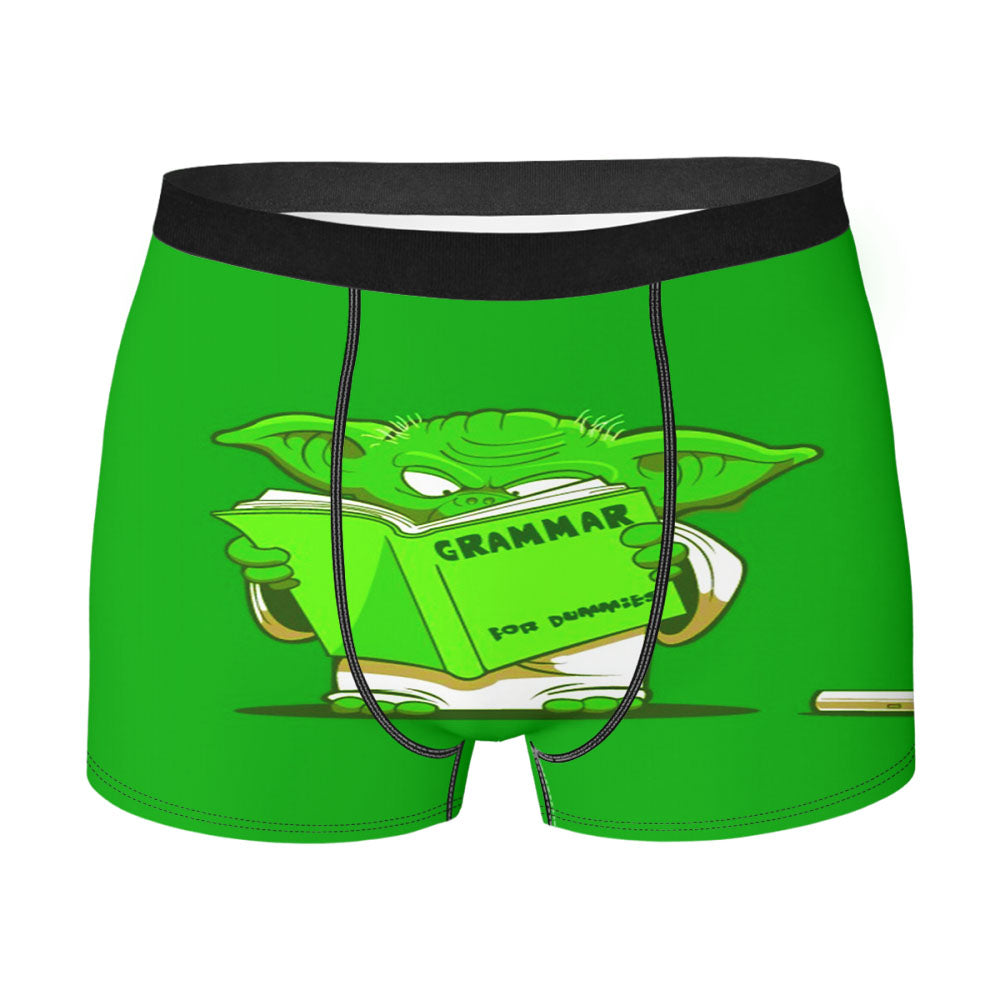 Star Wars Yoda Grammar Men'S Boxer Briefs