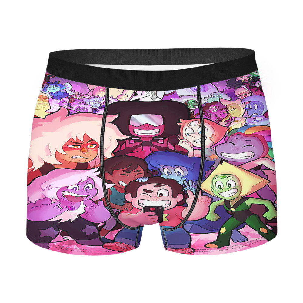 Steven Universe All Character Selfie Men'S Boxer Briefs