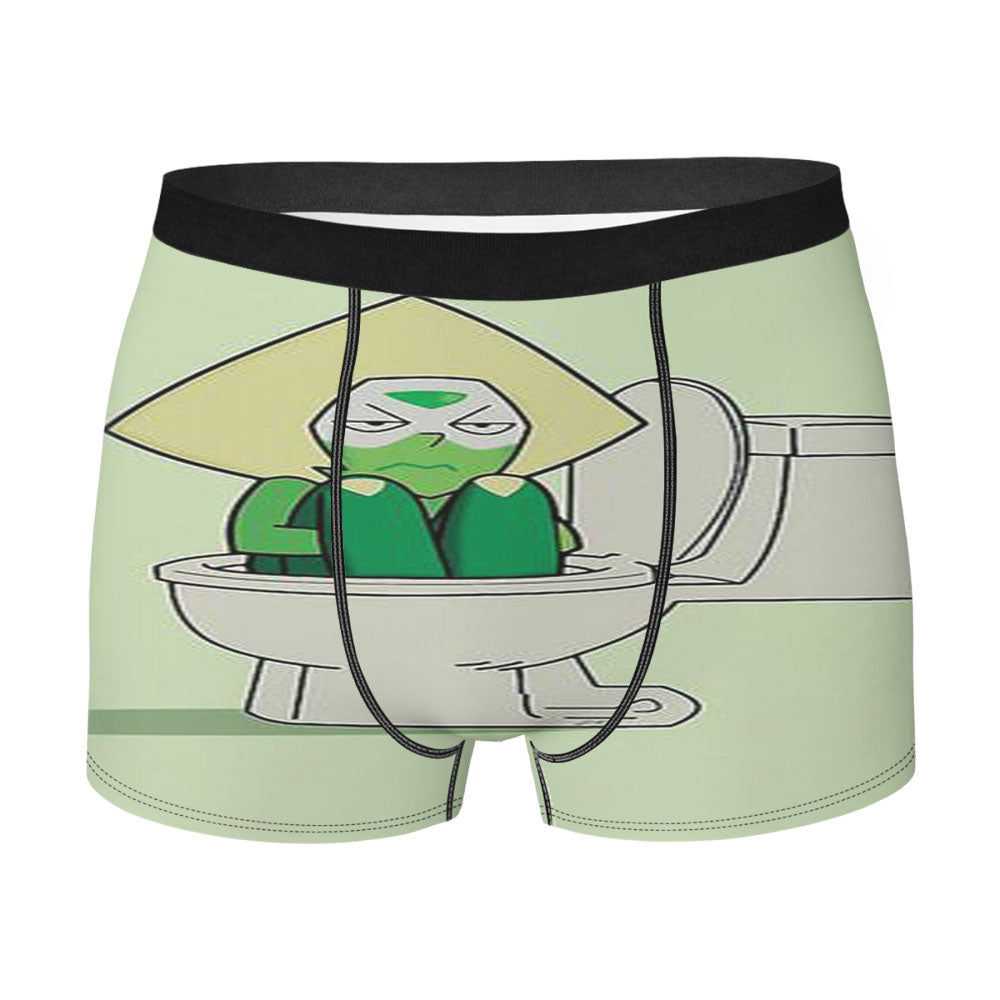 Steven Universe Peridot In The Toilet Men'S Boxer Briefs