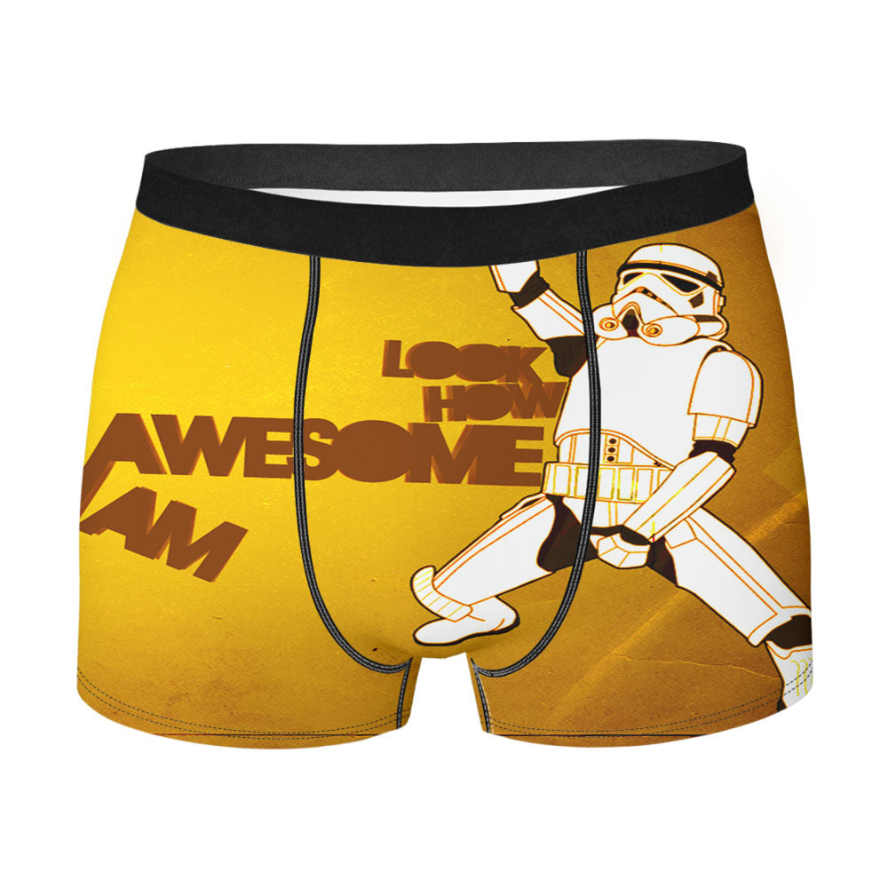 Storm Trooper Star Wars Quote Men'S Boxer Briefs