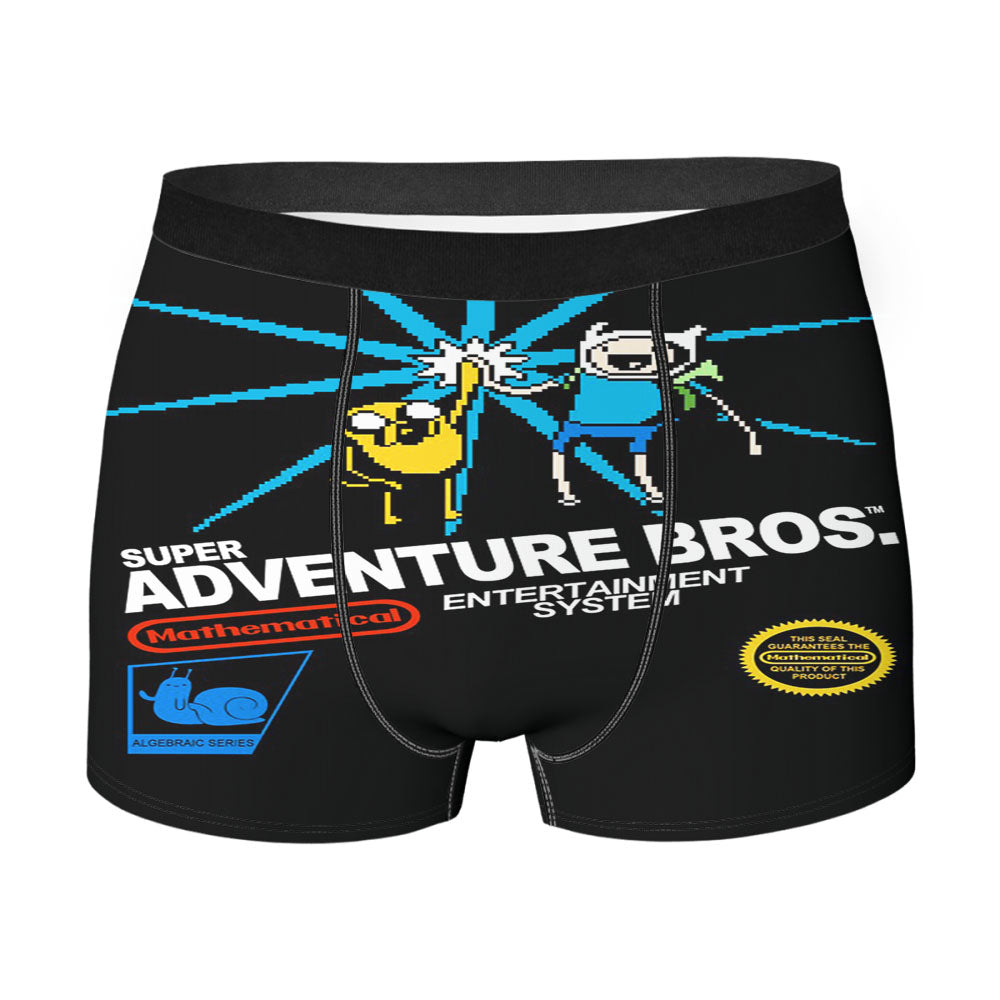 Super Adventure Bros Men'S Boxer Briefs