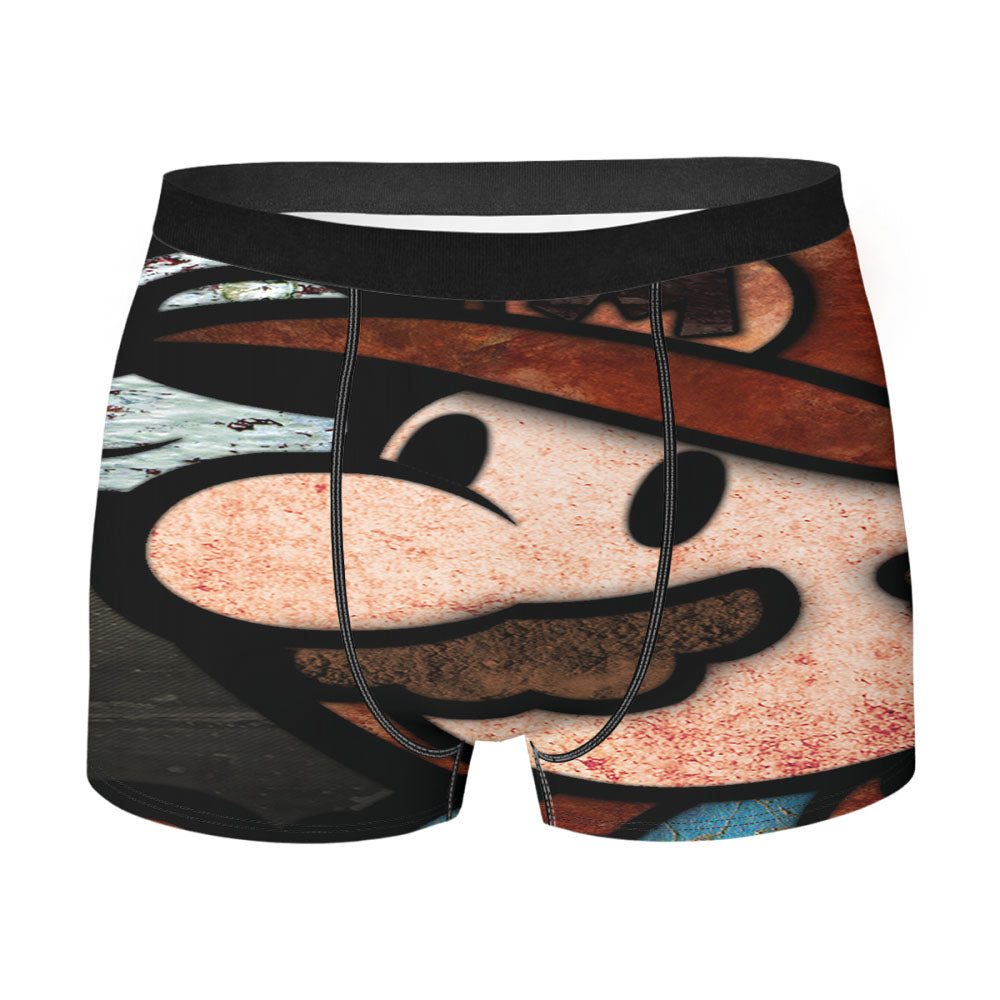 Super Mario Men'S Boxer Briefs