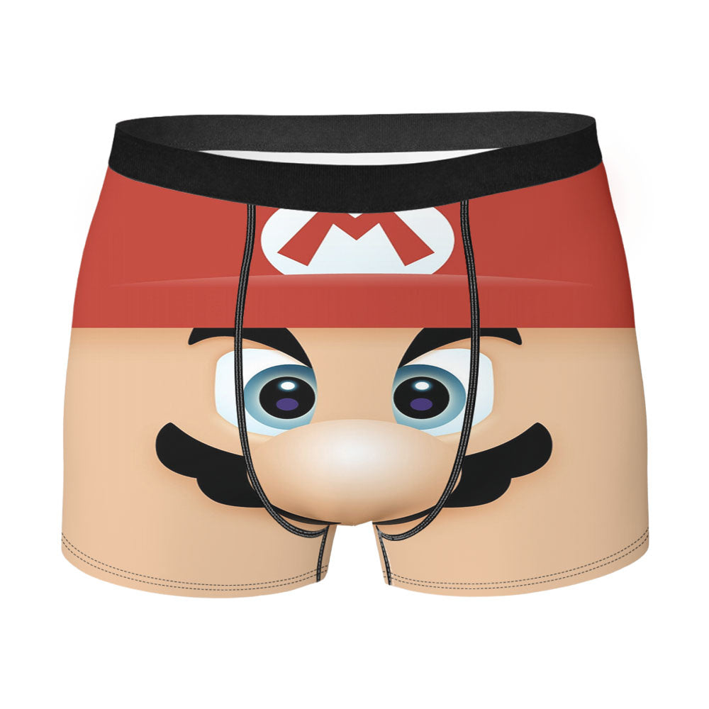 Super Mario Art Men'S Boxer Briefs