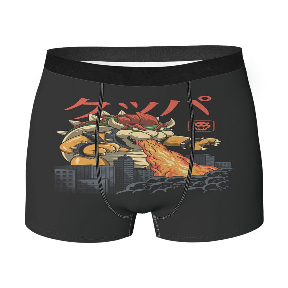 Super Mario Boss Enemy Bowser Men'S Boxer Briefs