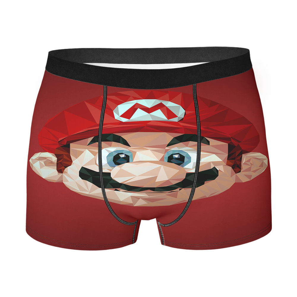 Super Mario Bros Men'S Boxer Briefs