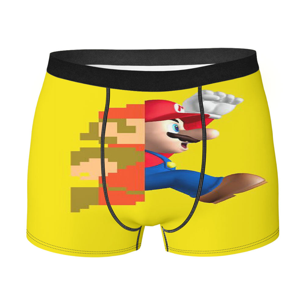 Super Mario Bross Men'S Boxer Briefs