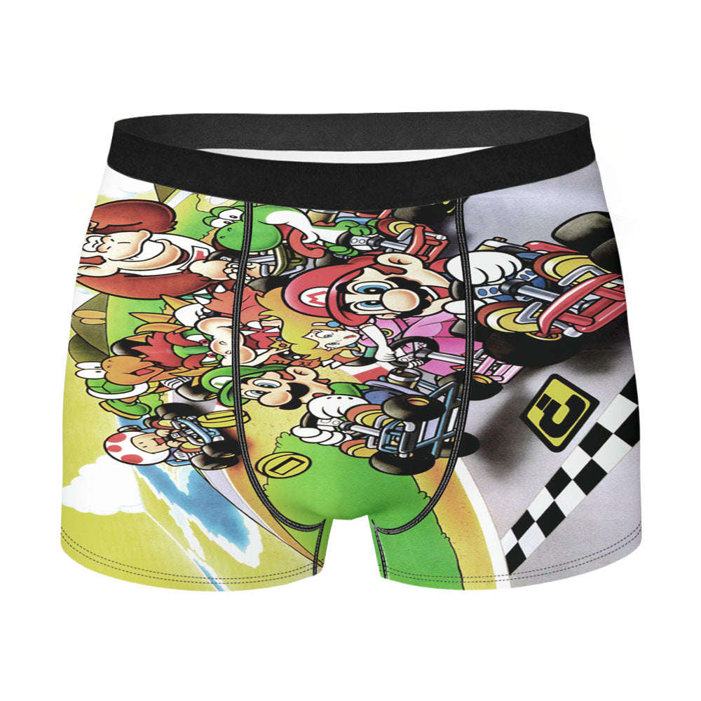 Super Mario Kart Wallpaper Men'S Boxer Briefs