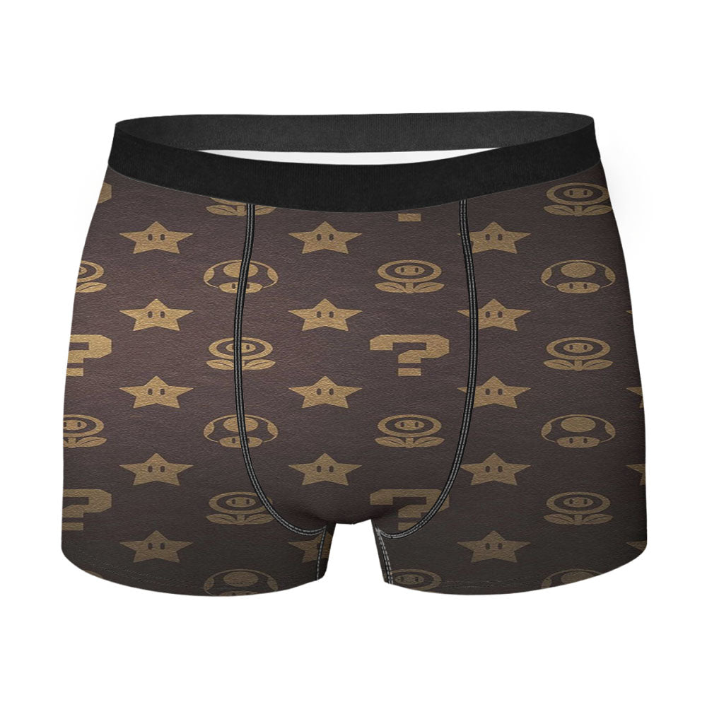 Super Mario Wallpaper Men'S Boxer Briefs