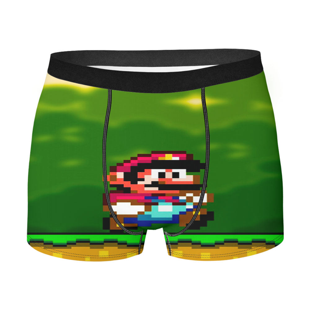 Super Mario World Men'S Boxer Briefs