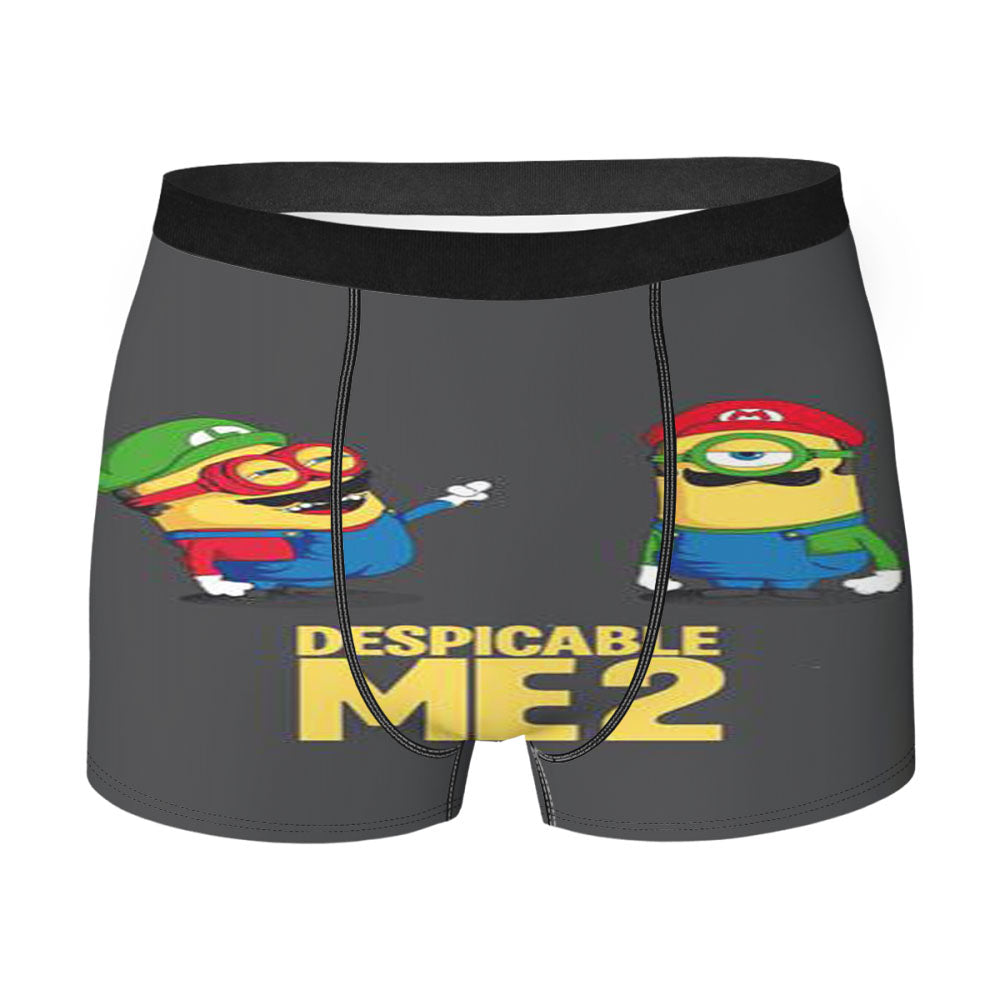 Super Minion Bros Men'S Boxer Briefs
