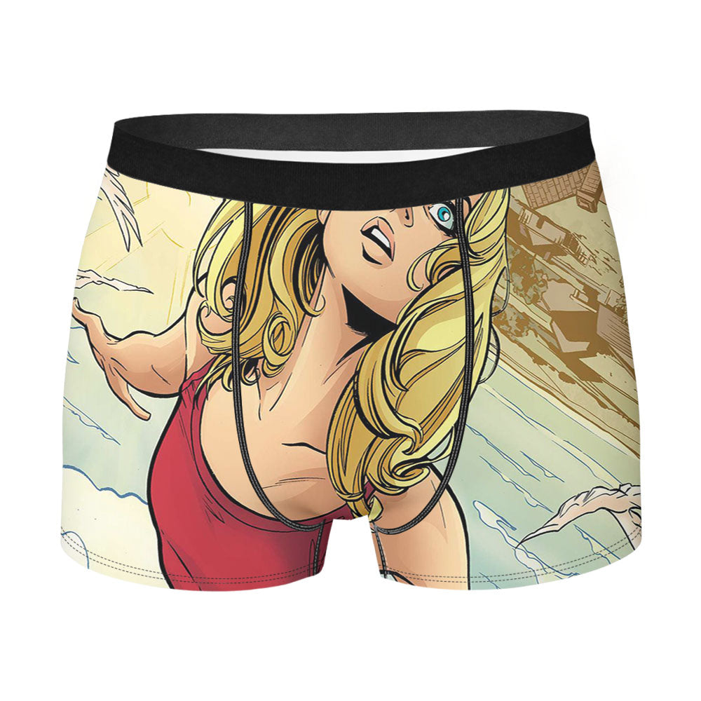 Supergirl Comics Men'S Boxer Briefs