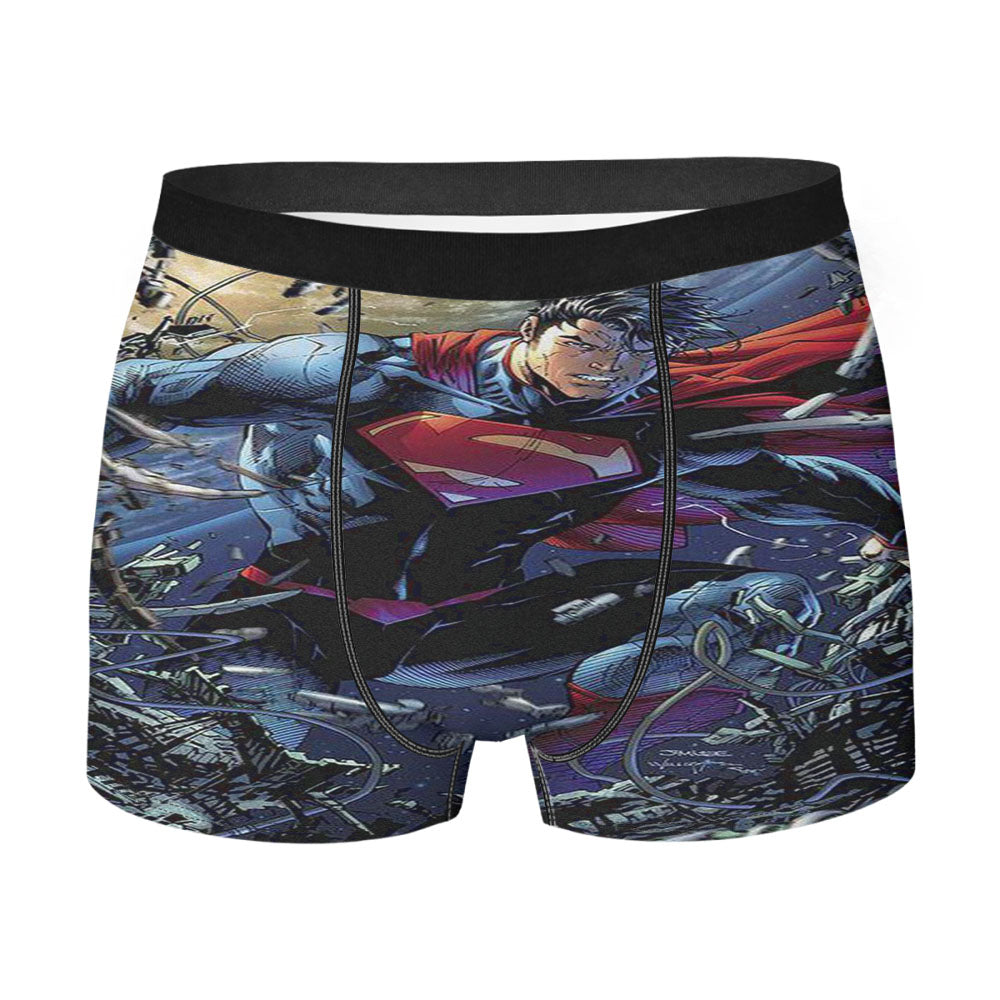 Superman Unchained Comic Wallpaper Men'S Boxer Briefs