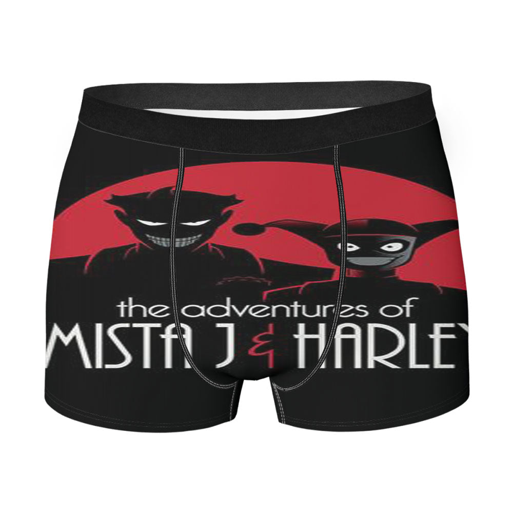 The Adventures Of Mista J And Harley Men'S Boxer Briefs