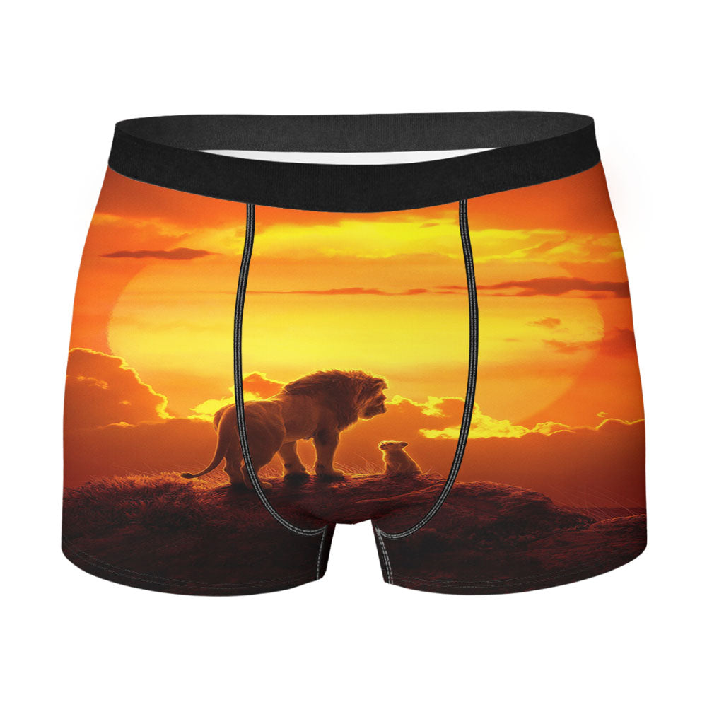 The Lion King Sunset Men'S Boxer Briefs