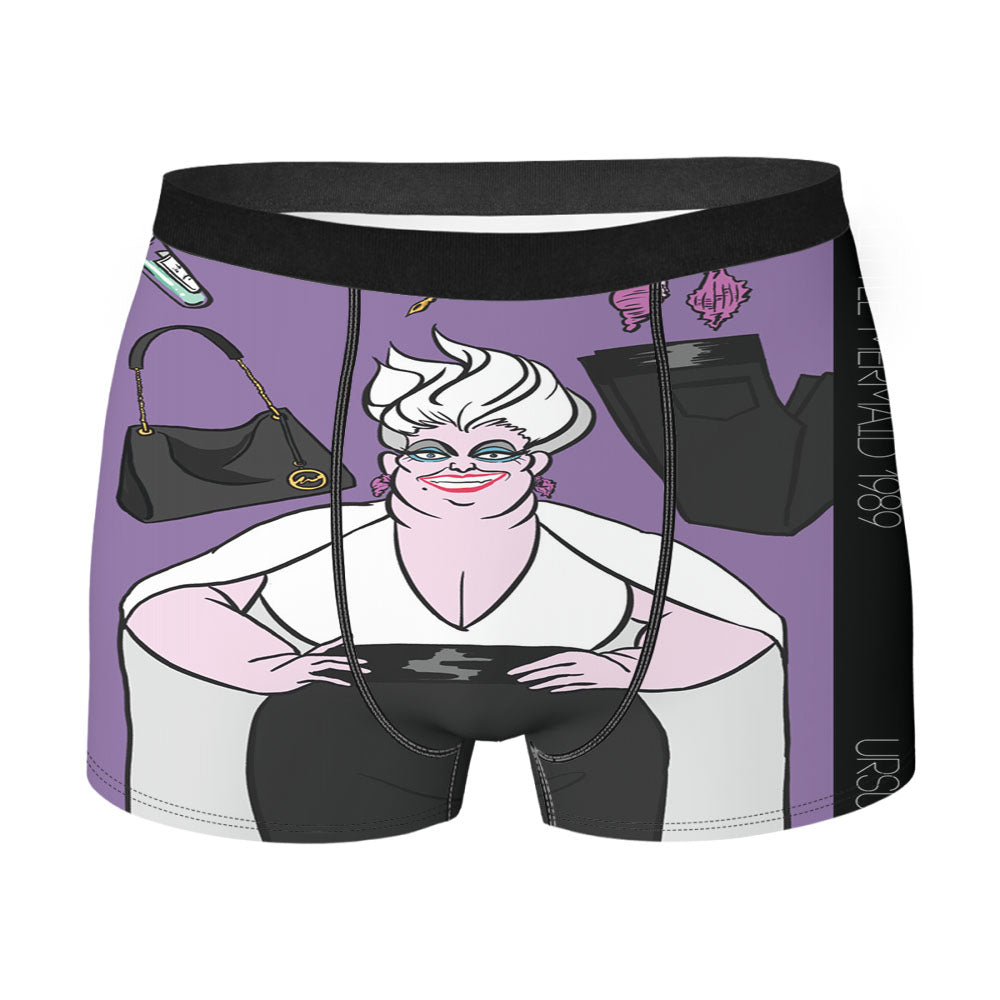 The Little Mermaid 1989 Ursula Modern Disney Villains Outfits Men'S Boxer Briefs