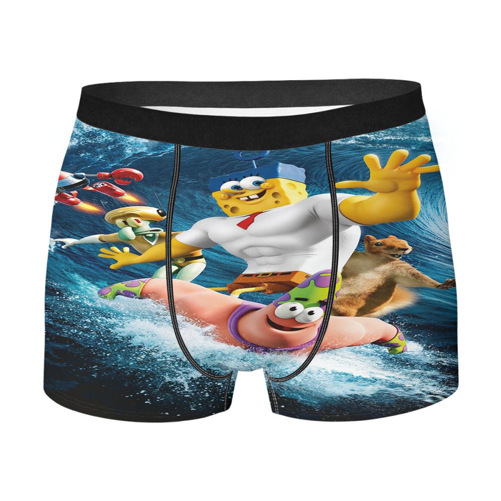 The Spongebob Movie Sponge Out Of Water Men'S Boxer Briefs