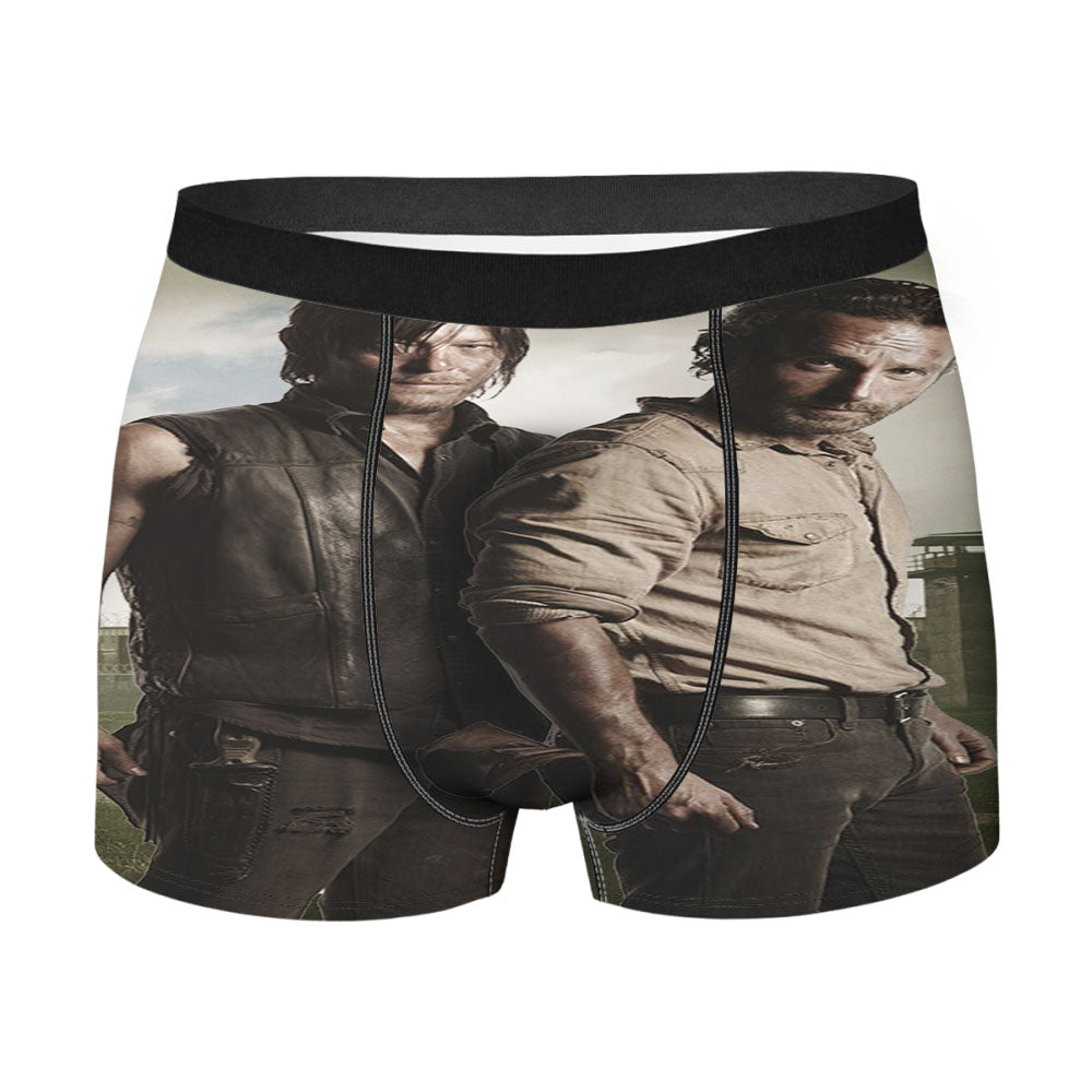 The Walking Dead Rick And Daryl Men'S Boxer Briefs