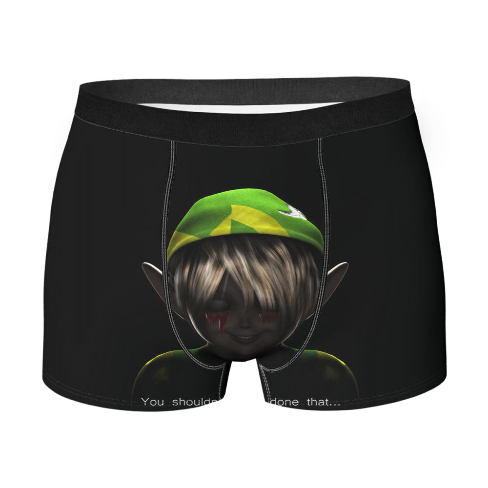 The Zelda Spooky Scary Therad Men'S Boxer Briefs