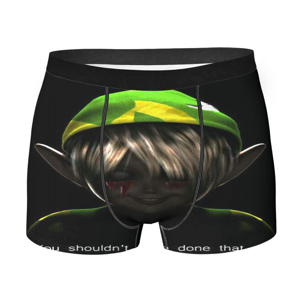 The Zelda Spooky Scary Thread Men'S Boxer Briefs