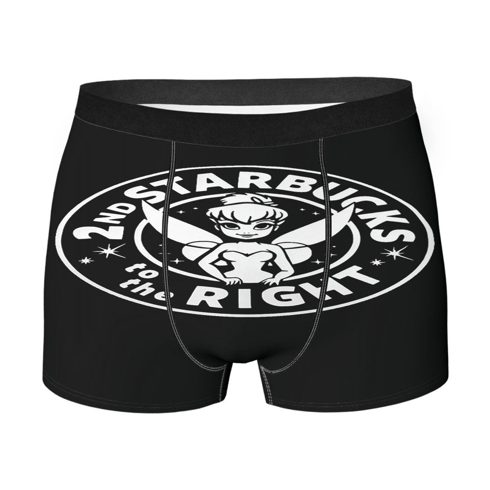 Tinkerbell Starbucks Disney Men'S Boxer Briefs