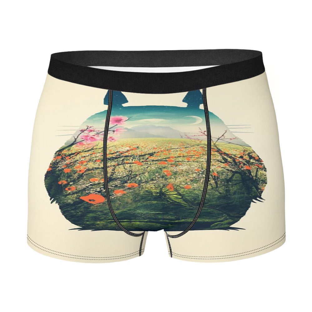 Tonari No Totoro Wallpaper Men'S Boxer Briefs