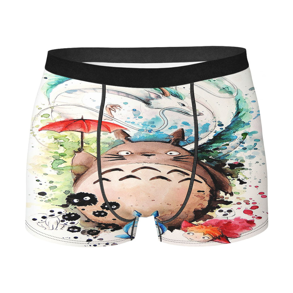 Totoro Estudio Ghibli Men'S Boxer Briefs