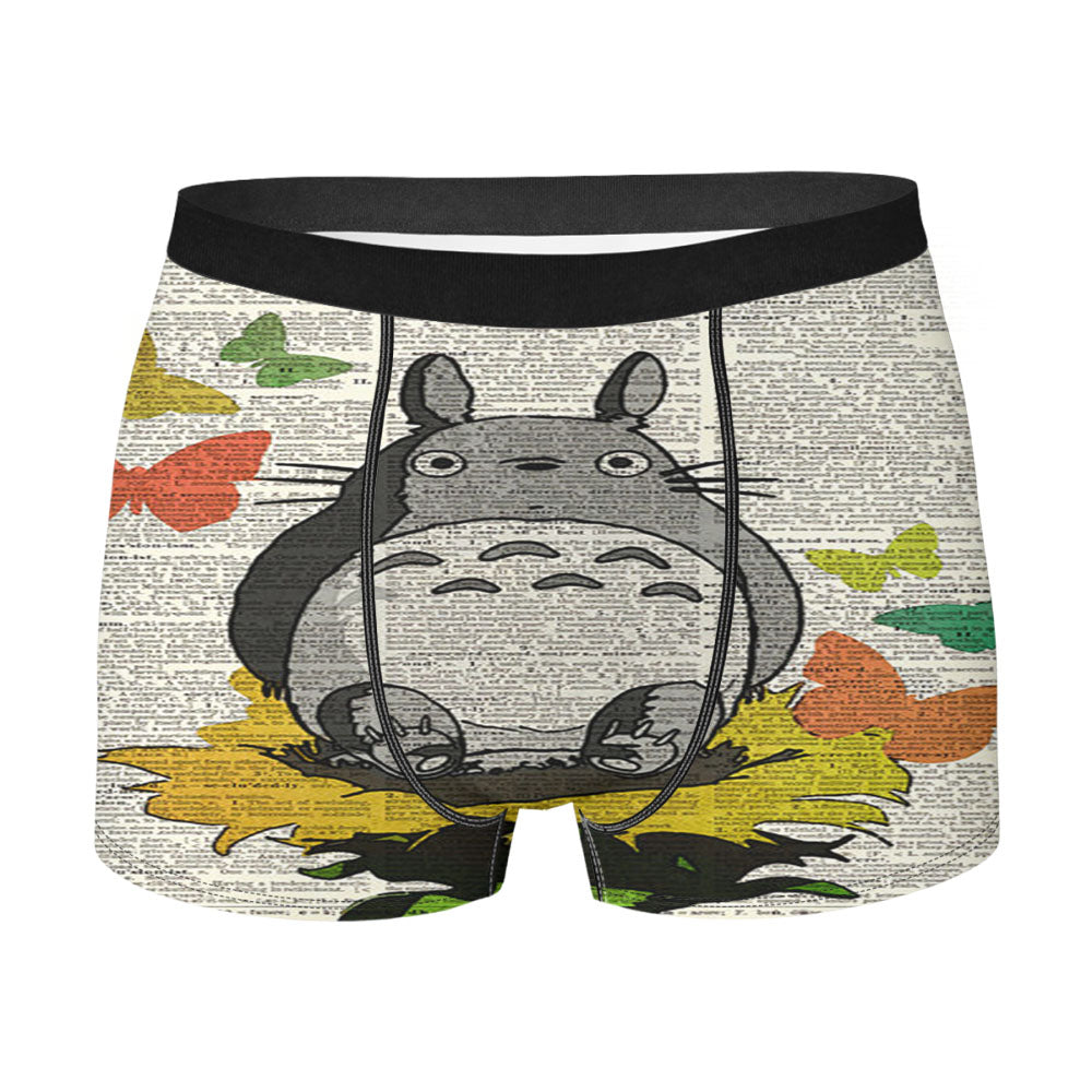 Totoro In The Garden Collage Studio Ghibli Men'S Boxer Briefs