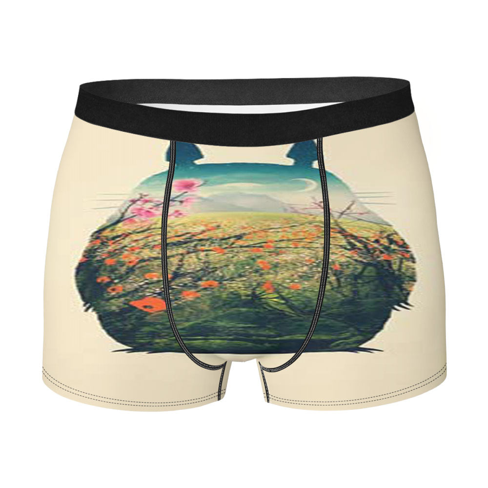 Totoro Landscape Men'S Boxer Briefs