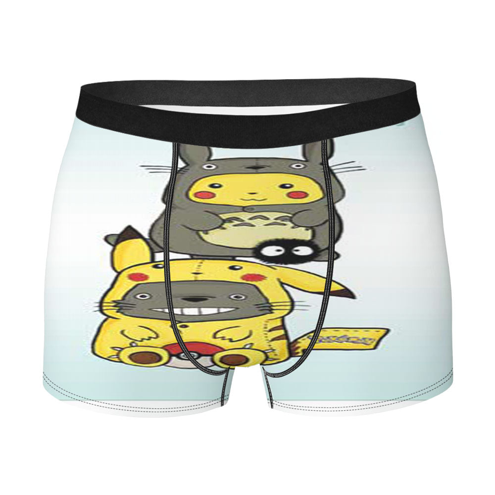 Totoro Pikachu Men'S Boxer Briefs