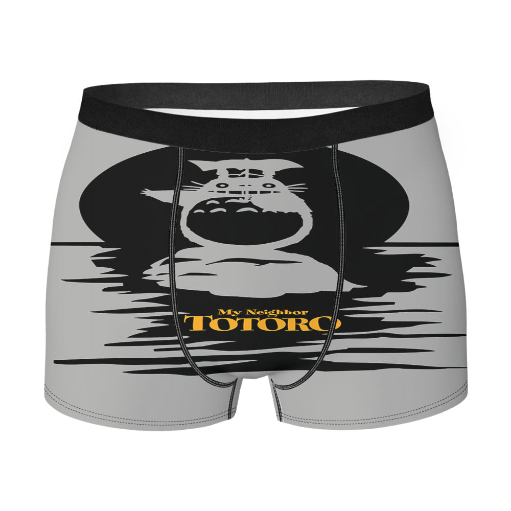 Totoro Silhouette Men'S Boxer Briefs