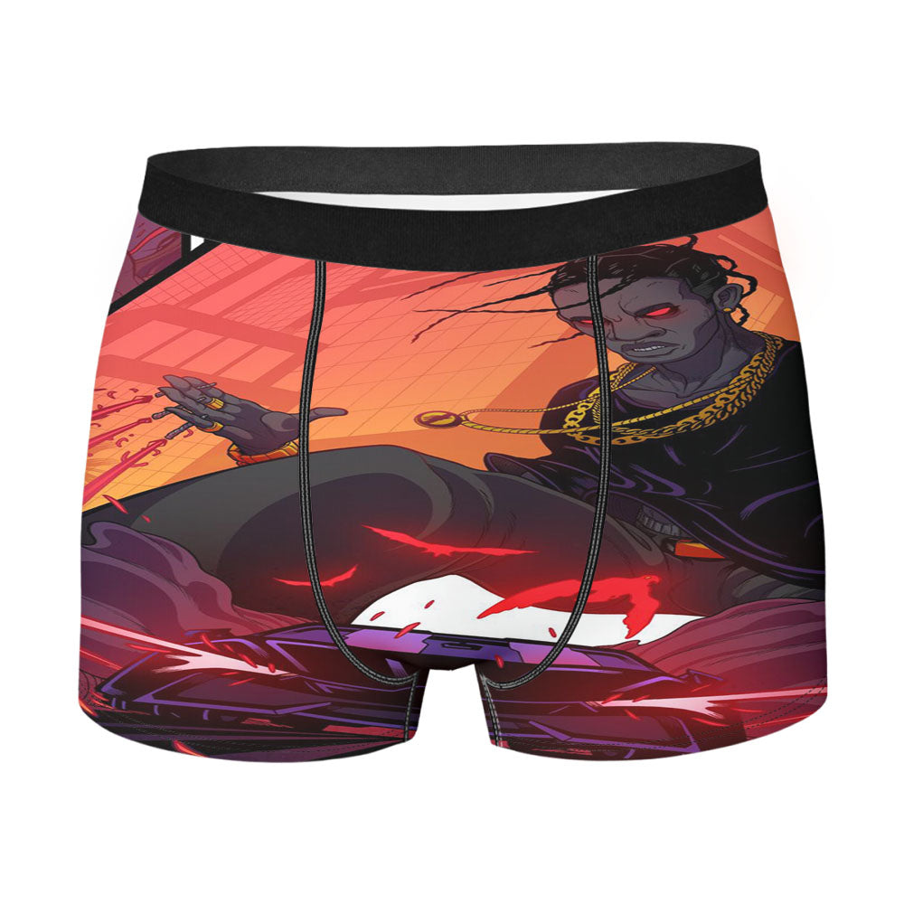 Travis Scott Comic Style Men'S Boxer Briefs