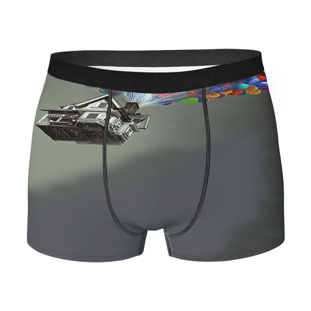 Up Disney Danger Men'S Boxer Briefs