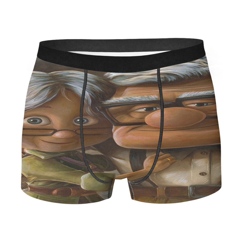 Up Disney Mc Carol Fredrickson And Ellie Men'S Boxer Briefs