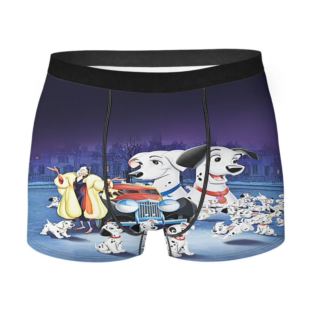 Walt Disney Dalmatian Men'S Boxer Briefs