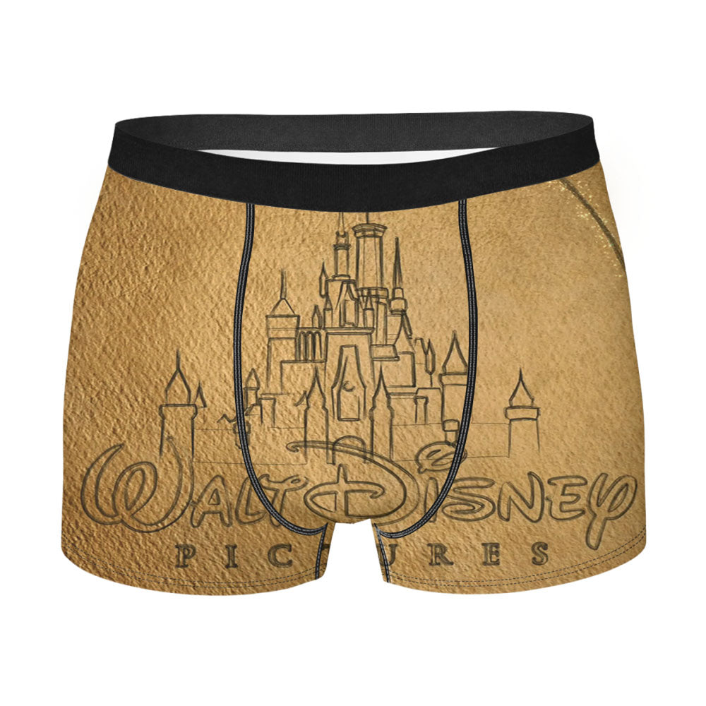 Walt Disney Logo Sketch Men'S Boxer Briefs