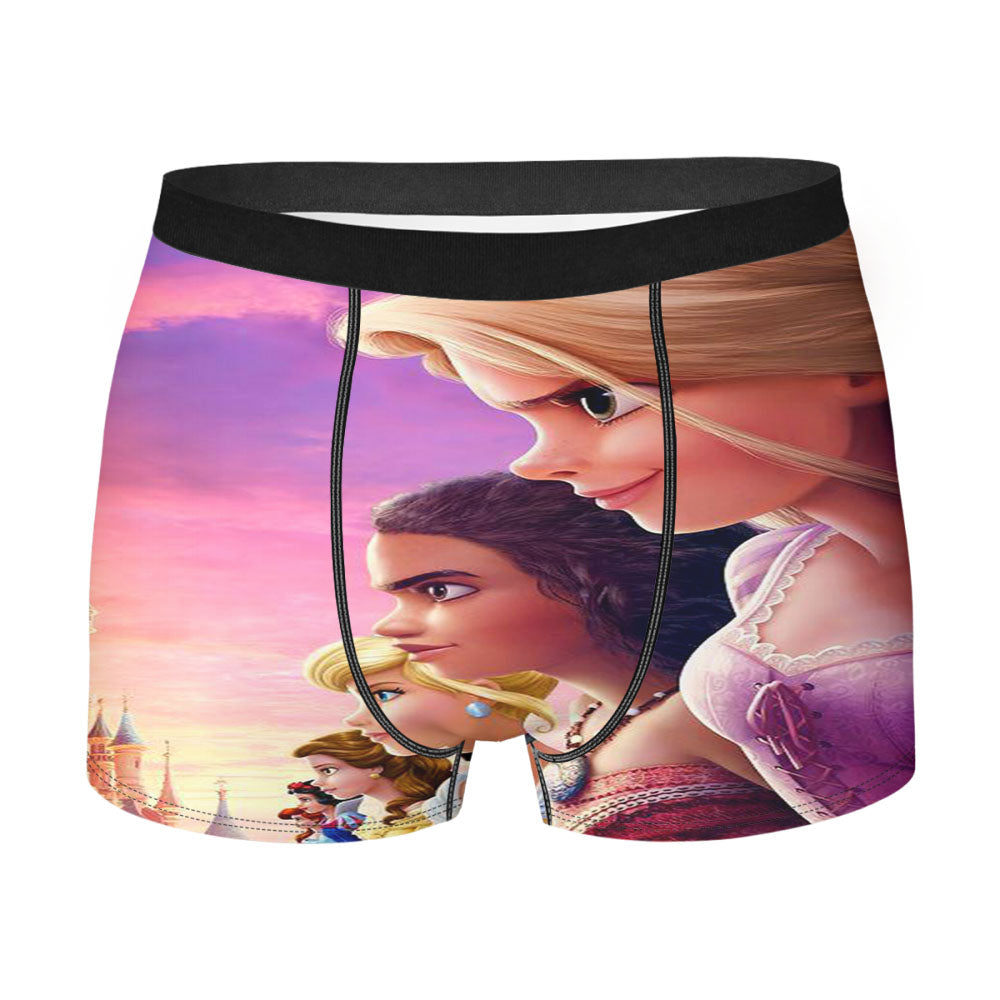 Walt Disney Princess Characters Men'S Boxer Briefs